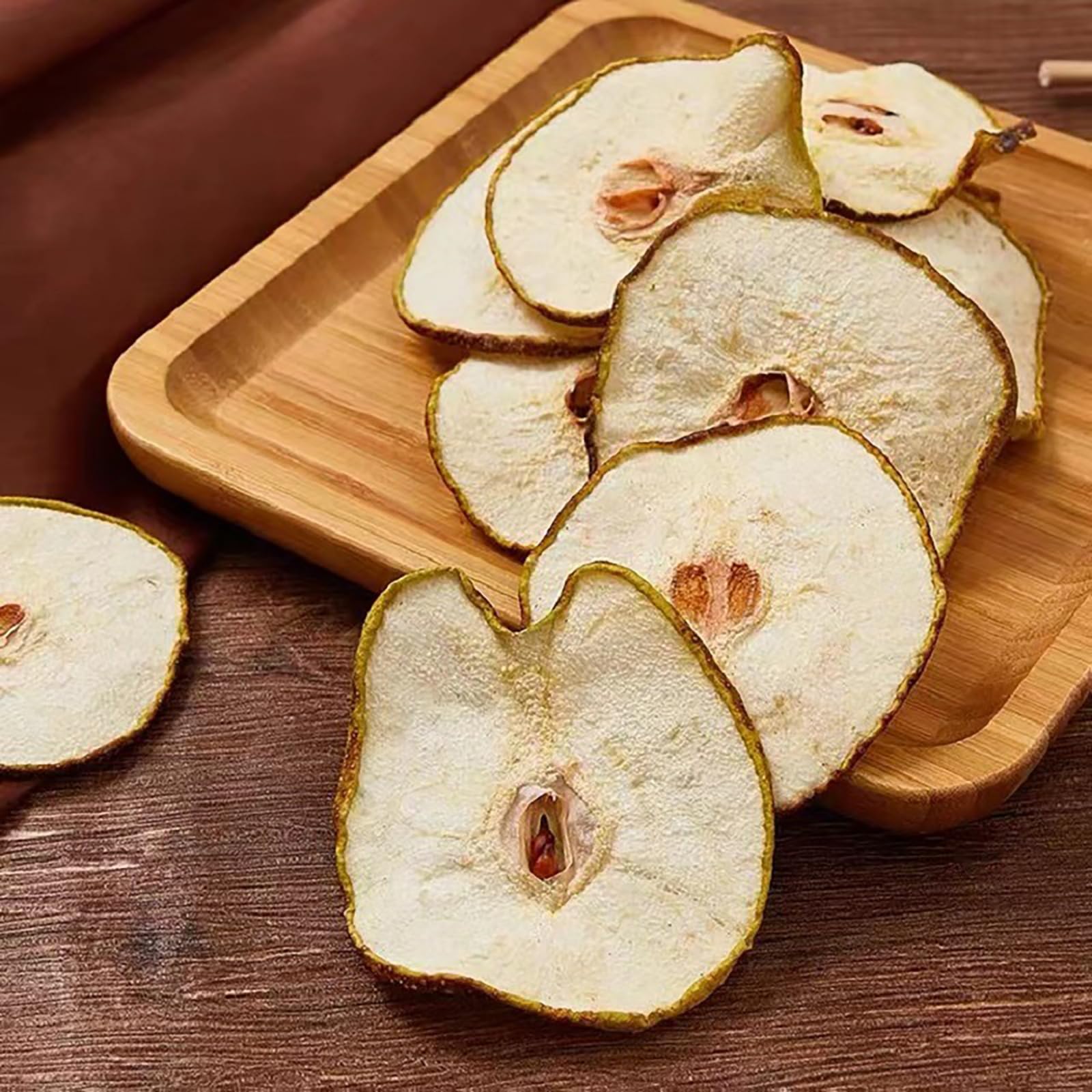 Organic Dried Snow Pear Slices 3.52oz (230g) - Natural Sweet Fruit Tea Ingredient for Herbal Tea, Detox Drinks & Healthy Snacking