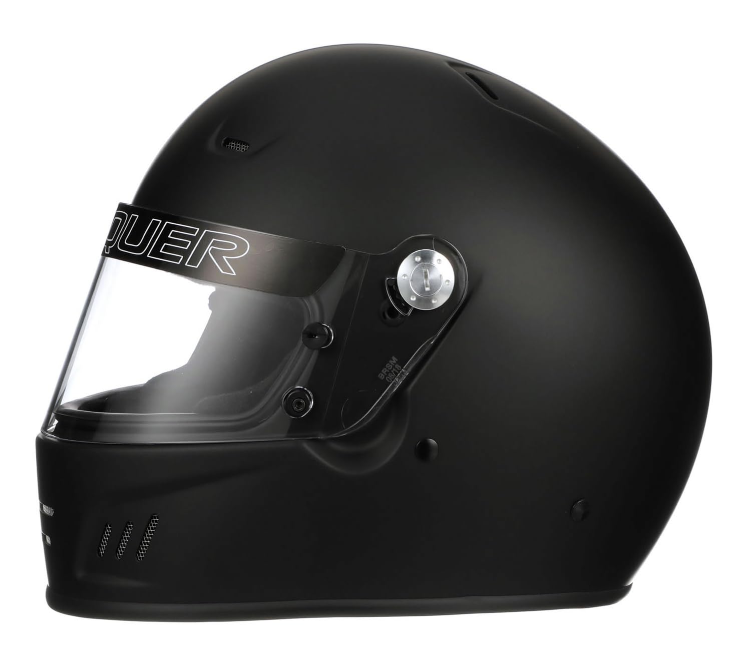 Snell SA2020 Approved Full Face Auto Racing Helmet for Adults & Youth - Black or White | High-Performance Safety Gear for Track Racing & Motorsports