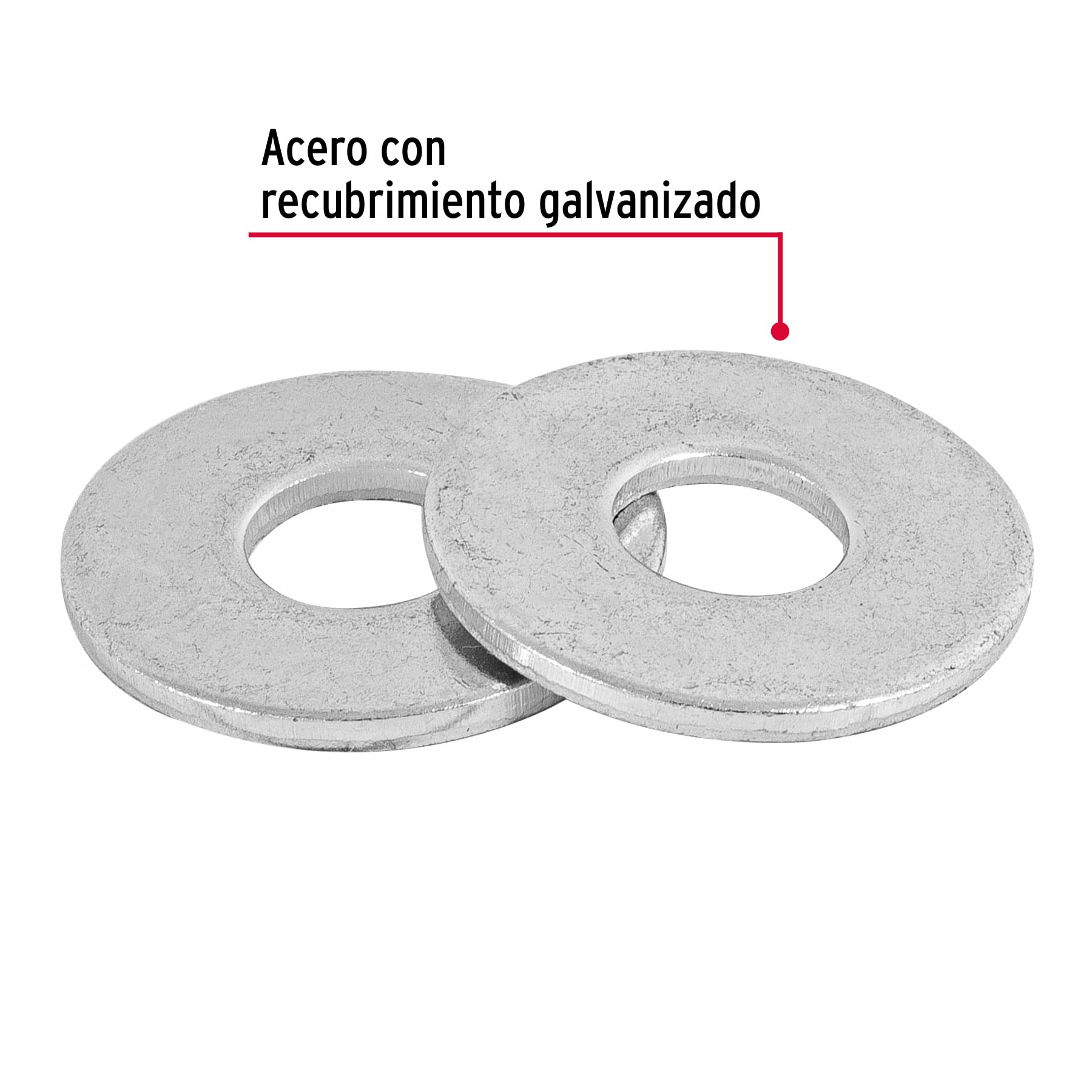3/8 Inch Flat Washers - 1kg Bag (100+ Pieces) for Plumbing, Automotive & DIY Projects