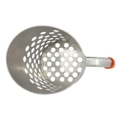 RTG Aluminum Big 6 Sand Scoop - 8 Inch Metal Detecting Tool for Beach Treasure Hunting, Gold Prospecting & Outdoor Adventures
