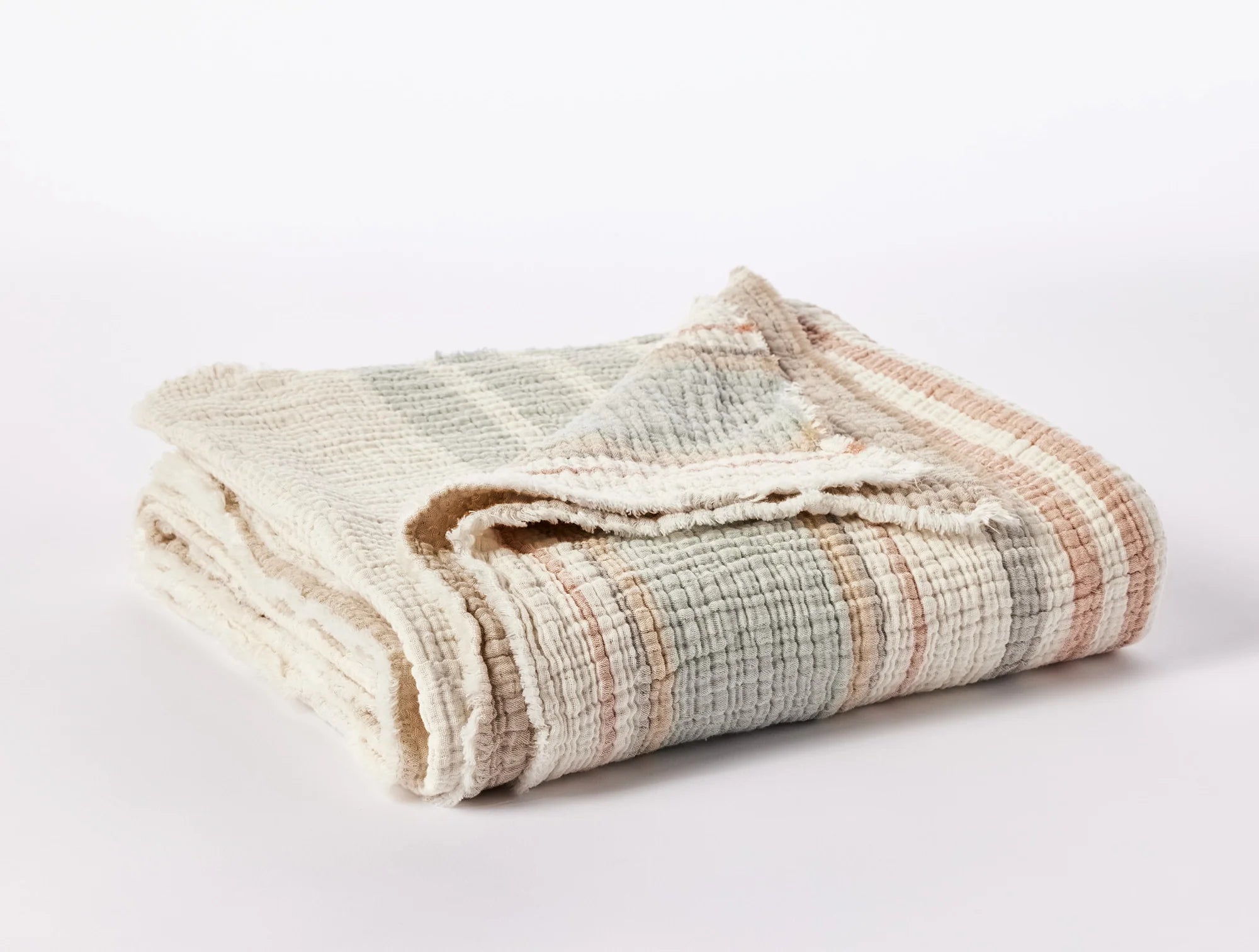 Topanga Organic Cotton Matelasse Blanket - Soft, Breathable & Hypoallergenic for Bed, Sofa & Nursery - Perfect for Cozy Nights & Relaxation
