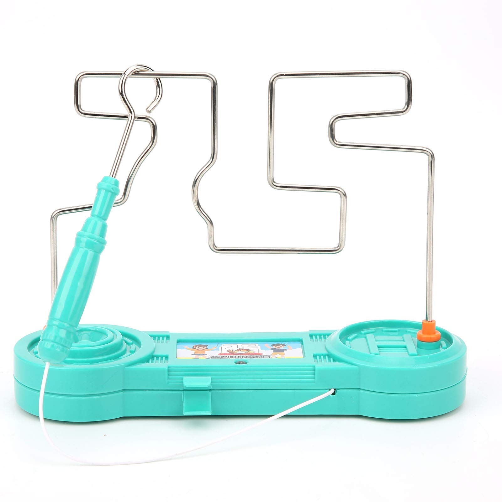 Buzz Wire Game - Electric Maze Toy for Kids | Fun & Educational STEM Birthday Gift | Party Game & Classroom Activity (Green)