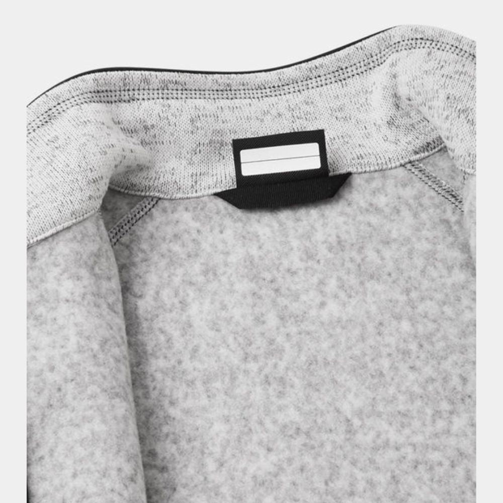 Reima Fleece Jacket for Kids - Soft & Warm Liukuen Fleece in Melange Grey - Perfect for Outdoor Play & Winter Adventures