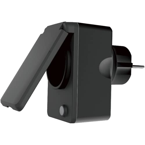 Outdoor Smart Plug DENVER PLO-109 - IPX4 Waterproof, WiFi Enabled, Compatible with Tuya, Google Home & Amazon Alexa - Perfect for Patio Lights, Holiday Decorations & Garden Equipment
