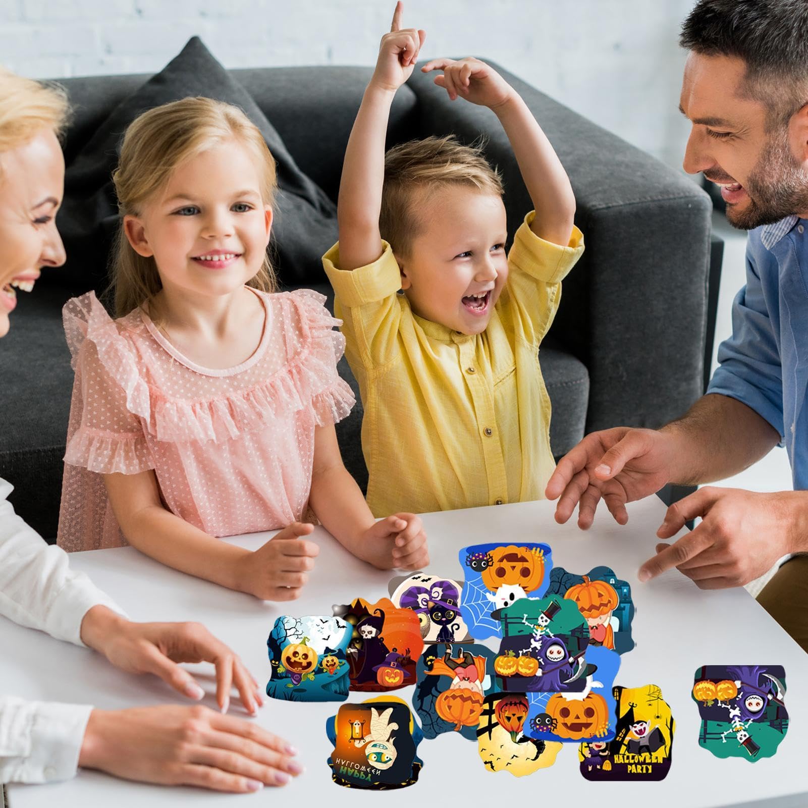 2024 Halloween Advent Calendar Countdown - Anime Puzzle Toys for Teens & Adults | Spooky Home Decor with Pumpkin, Witch & Ghost Themes | Perfect for Parties, Gifts & Seasonal Celebrations