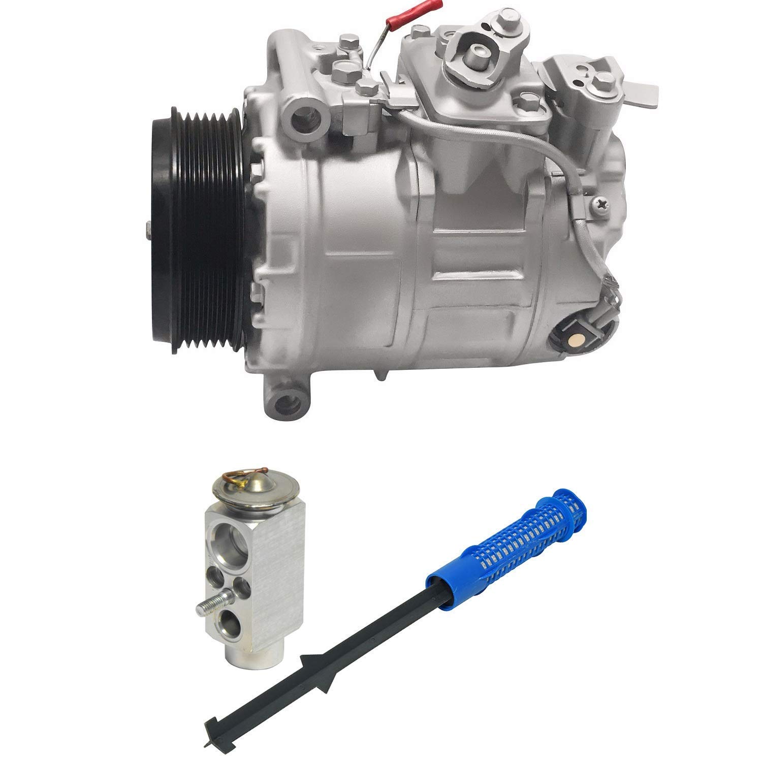 RYC AC Compressor Kit KT B002 - High Performance Auto Air Conditioning Compressor Replacement for Cars & Trucks - Perfect for AC System Repairs & Maintenance