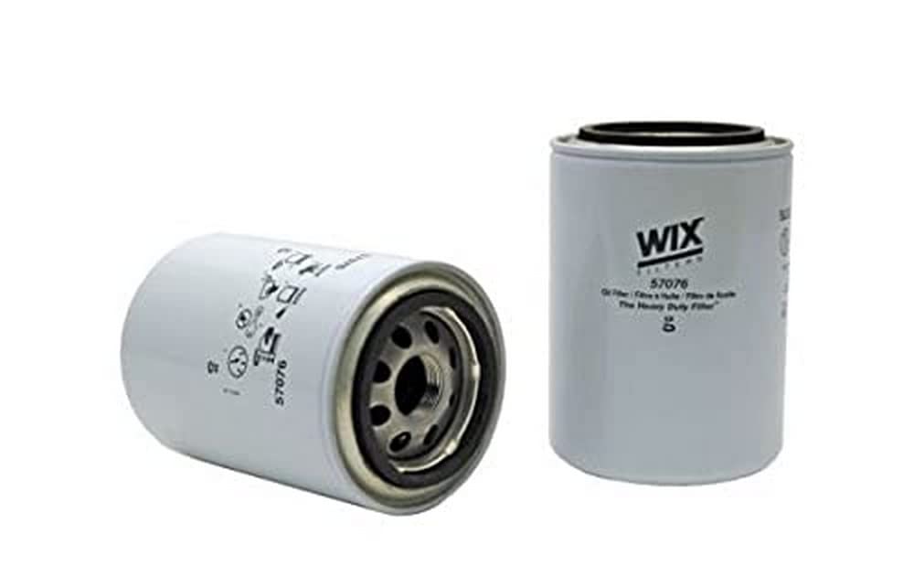 Wix Filters - 57076 Heavy Duty Spin-On Lube Filter for Trucks & Heavy Equipment, Pack of 1 - Ideal for Fleet Maintenance & Off-Road Vehicles