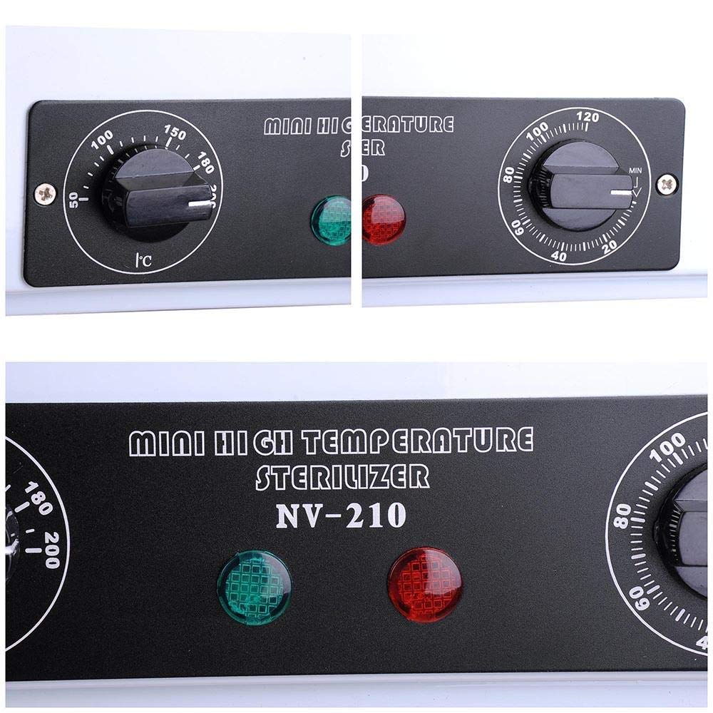 1.5L Dental Mini High Temperature Sterilizer Autoclave Machine for Medical Instruments - Perfect for Dental Clinics, Tattoo & Nail Salons