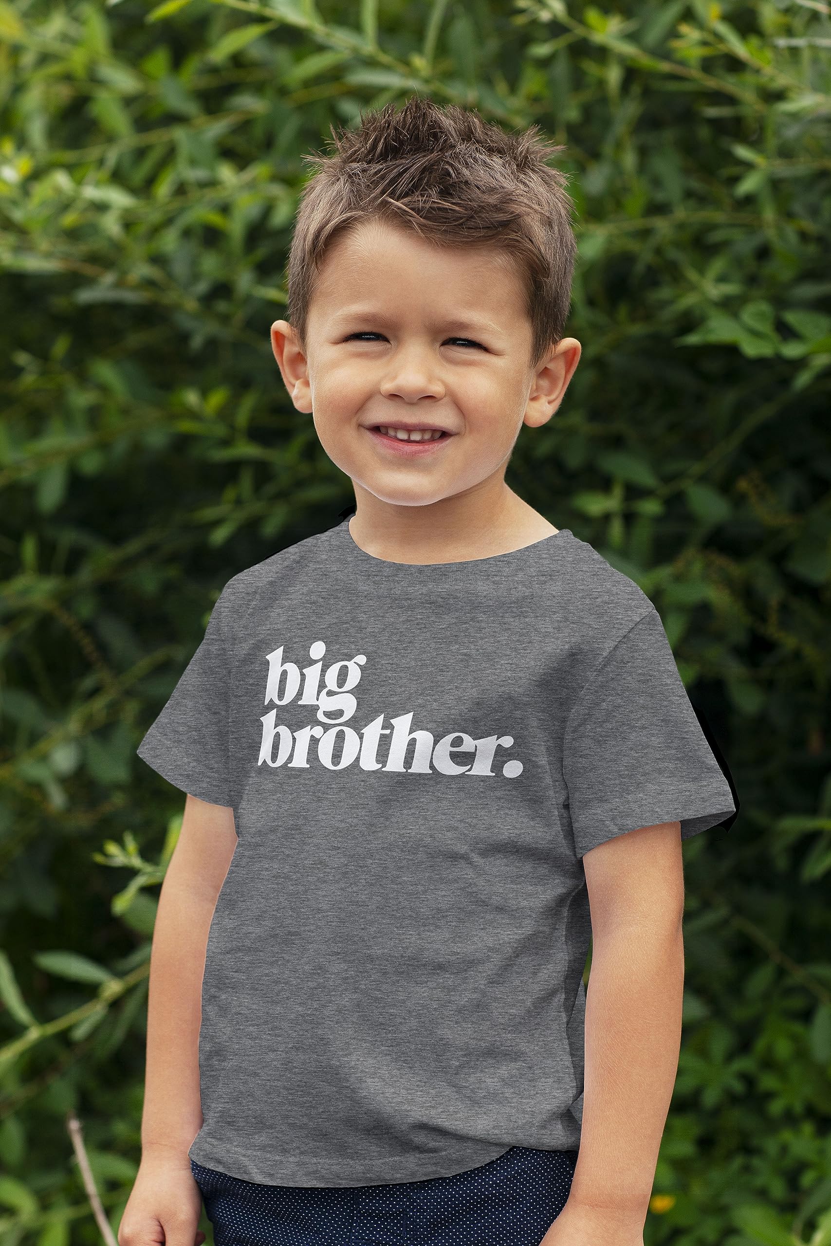 Big Brother Reveal Shirt for Boys - Cute Sibling Announcement Outfit - Perfect for Gender Reveal Parties & Newborn Photos