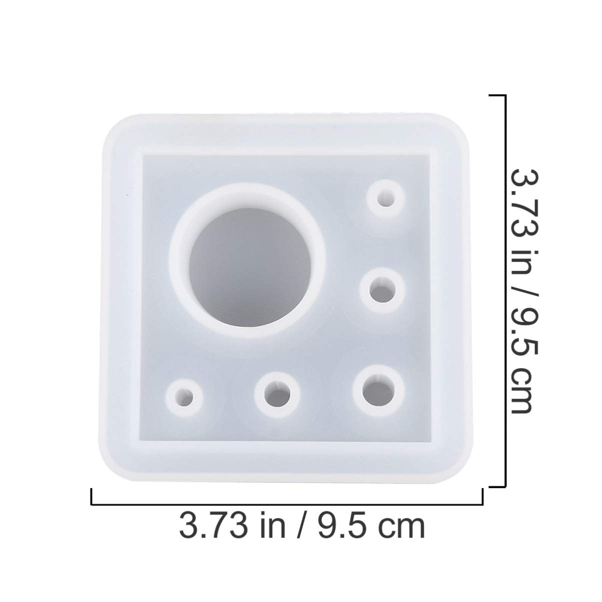 1pc DIY Silicone Pen Holder Mold - Pencil Holder Mold for Crafting, DIY Tools, and Pen Containers - Perfect for Office, School, and Home Organization