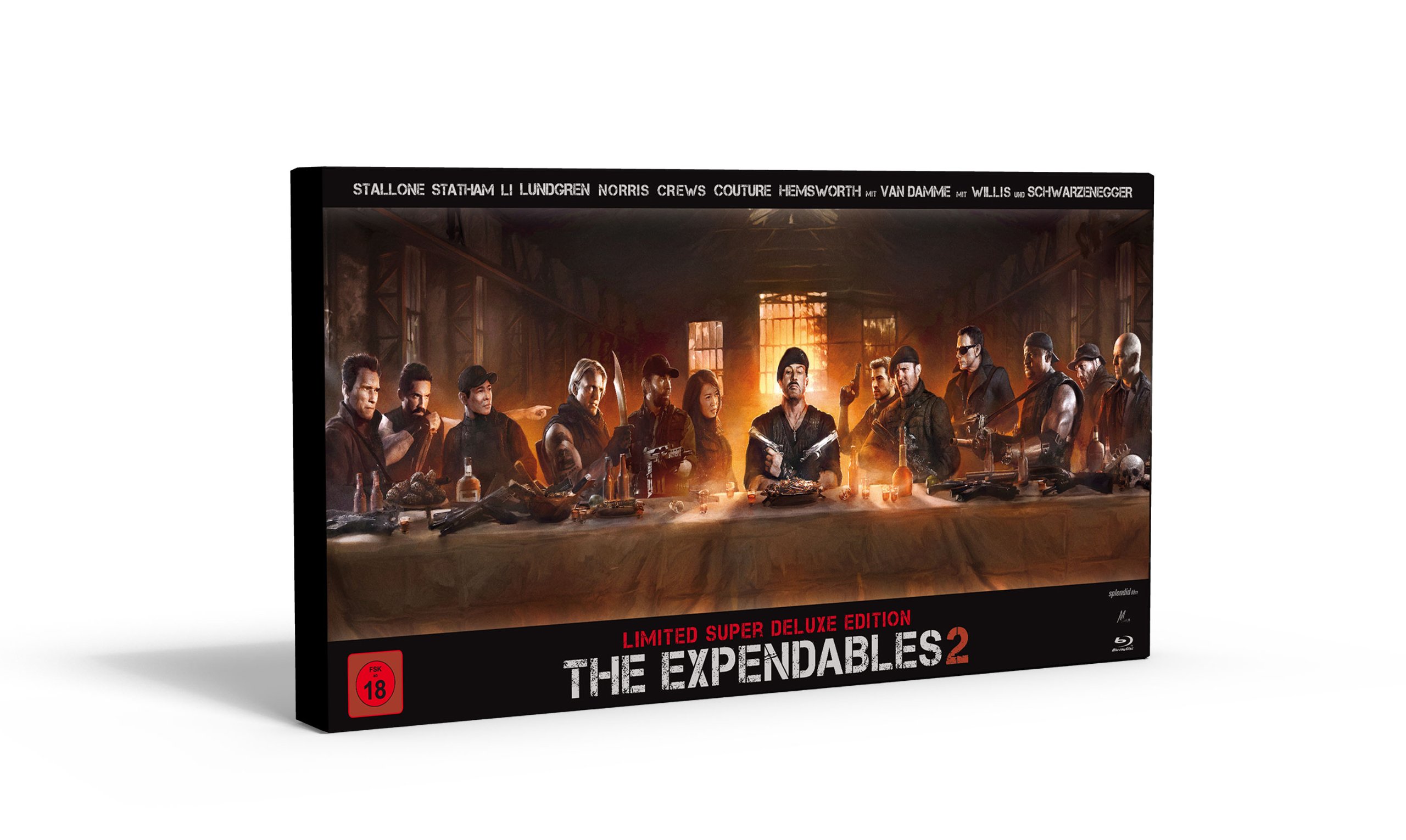 The Expendables 2 - Back for War (Limited Super Deluxe Edition) [Blu-ray] | Action Movie Collection | Perfect for Movie Nights & Action Fans