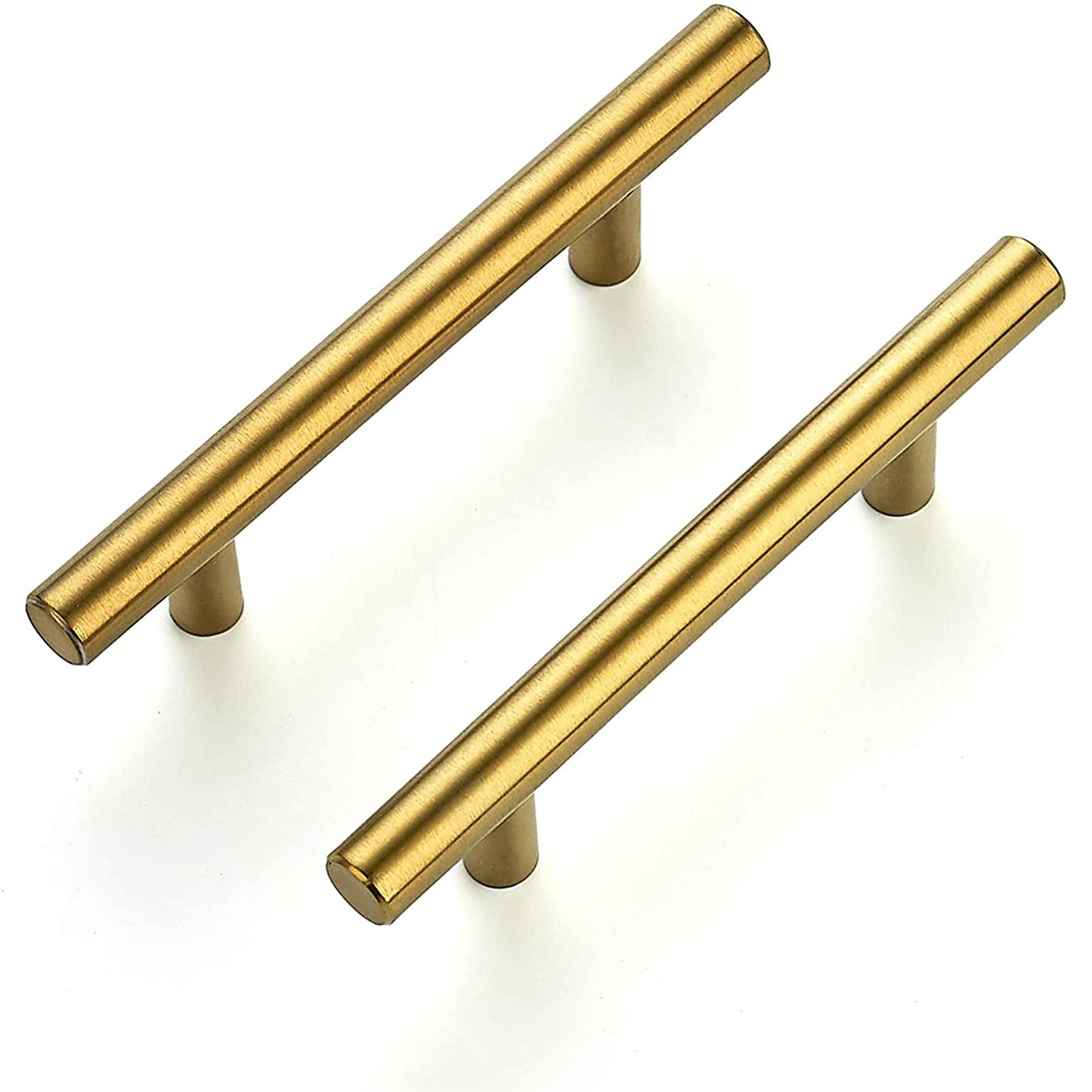 DAIHUI Modern Minimalist Metal Cabinet Handles - Gold Drawer Pulls for Kitchen, Wardrobe, Dresser & Home Furniture - Durable & Stylish Hardware for DIY & Renovation Projects