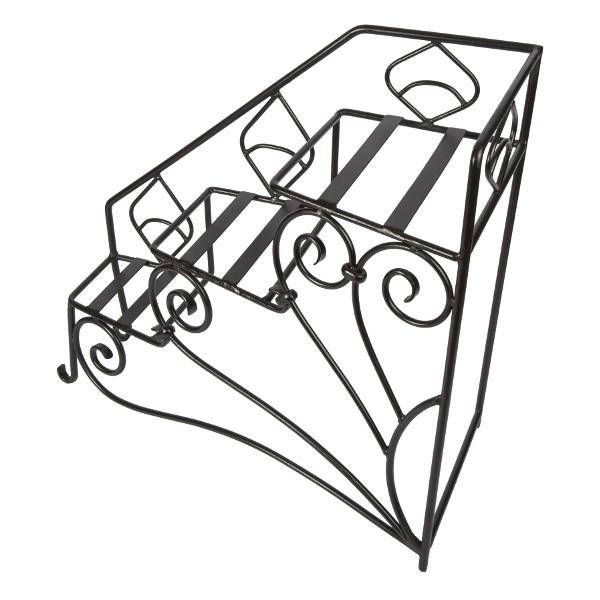 Achla Designs Peacock Steps FC04L & FC04R - Elegant Garden Stairs for Outdoor Decor, Perfect for Patios, Walkways, and Landscaping