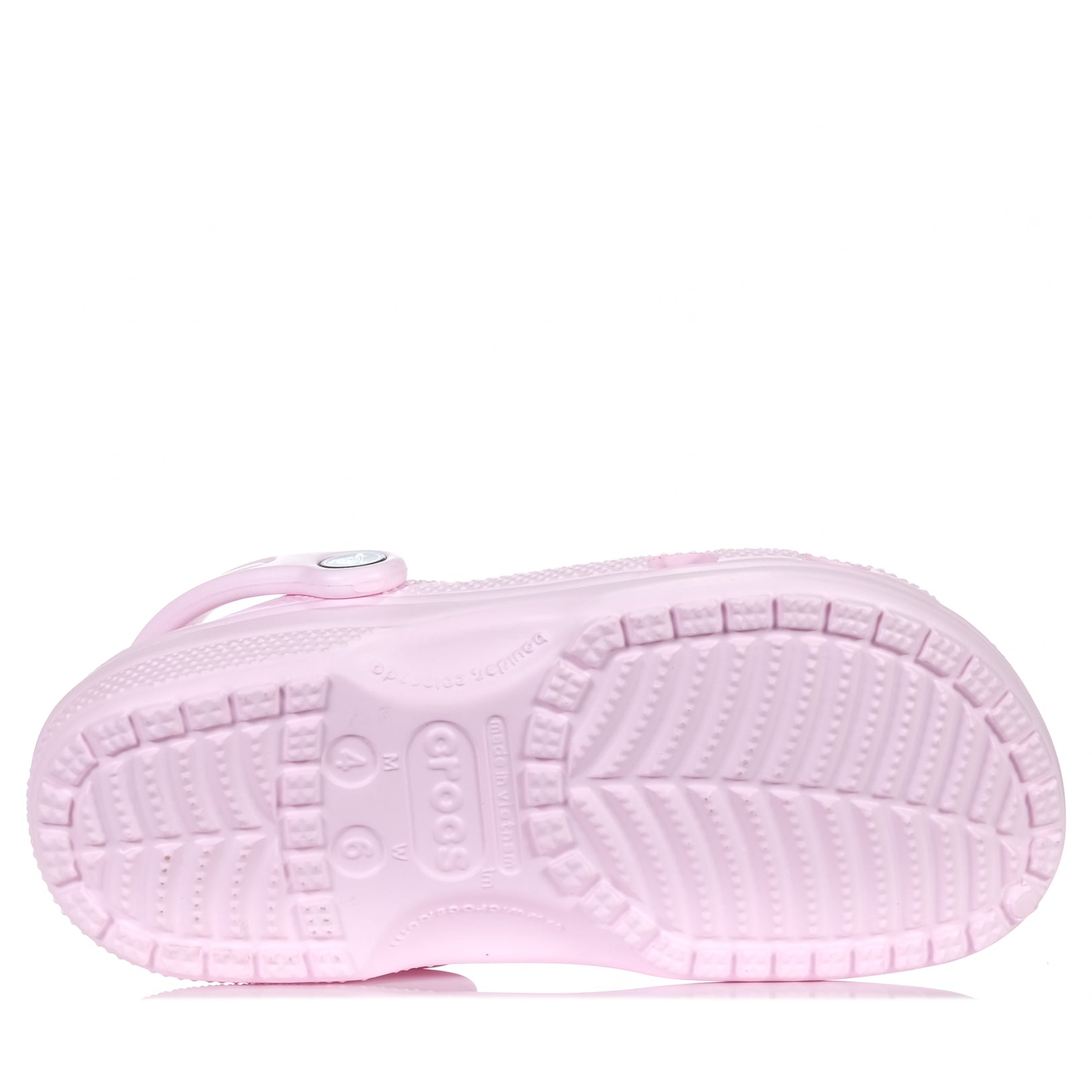 Crocs Classic Clog Women's Pink Milk Comfortable Slip-On Shoes - Perfect for Casual Wear, Beach, and Home Use