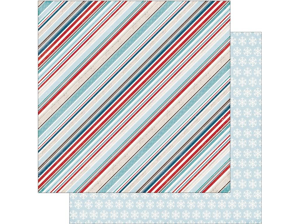 Echo Park Paper Co. Warm Wishes Scrapbook Paper - 12x12 Inch Holiday Cardstock for Christmas Cards, DIY Crafts & Scrapbooking Projects