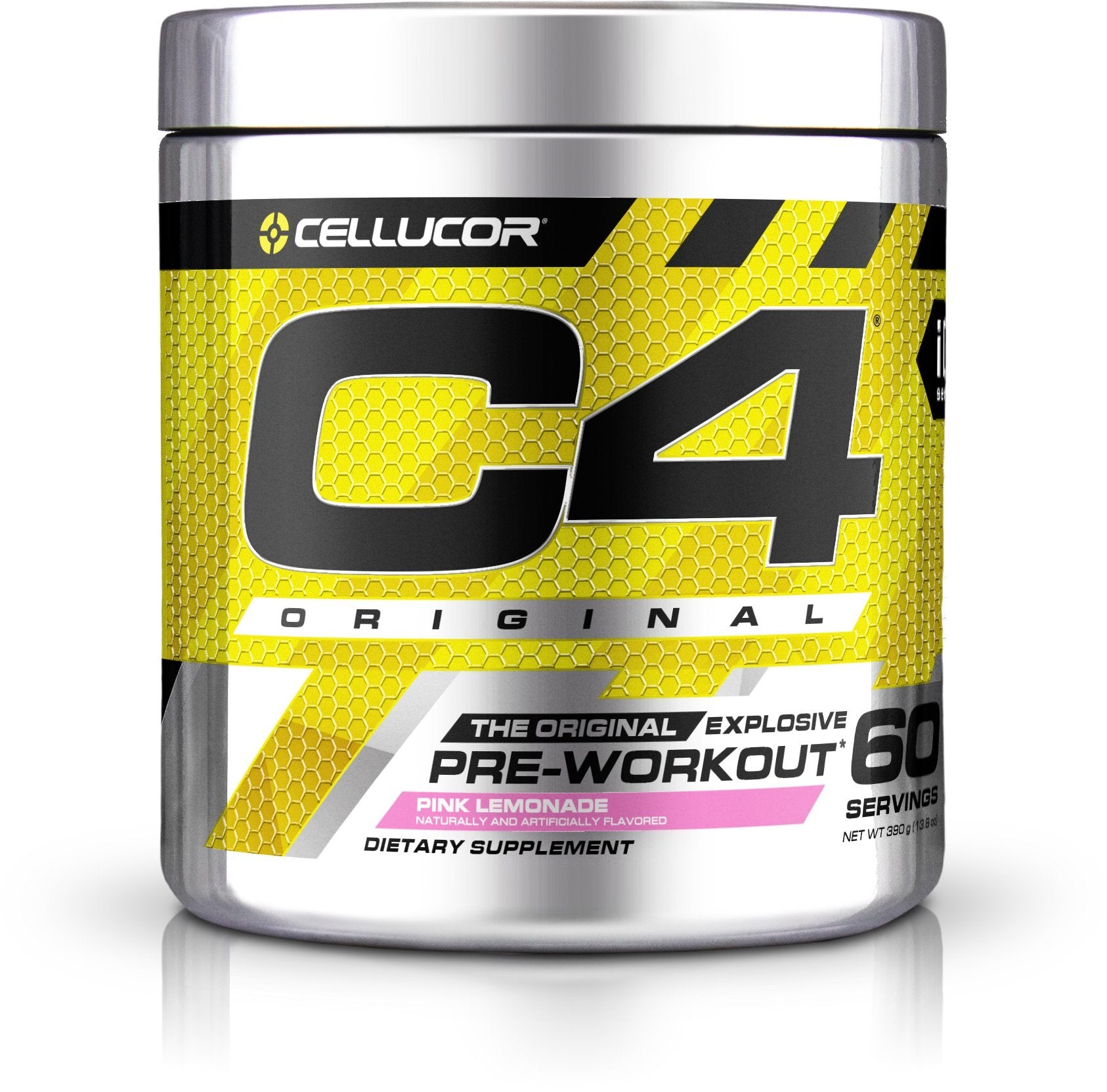 Cellucor C4 Original Pre Workout Powder - 60 Servings, Energy & Endurance Booster for Gym & Fitness Training