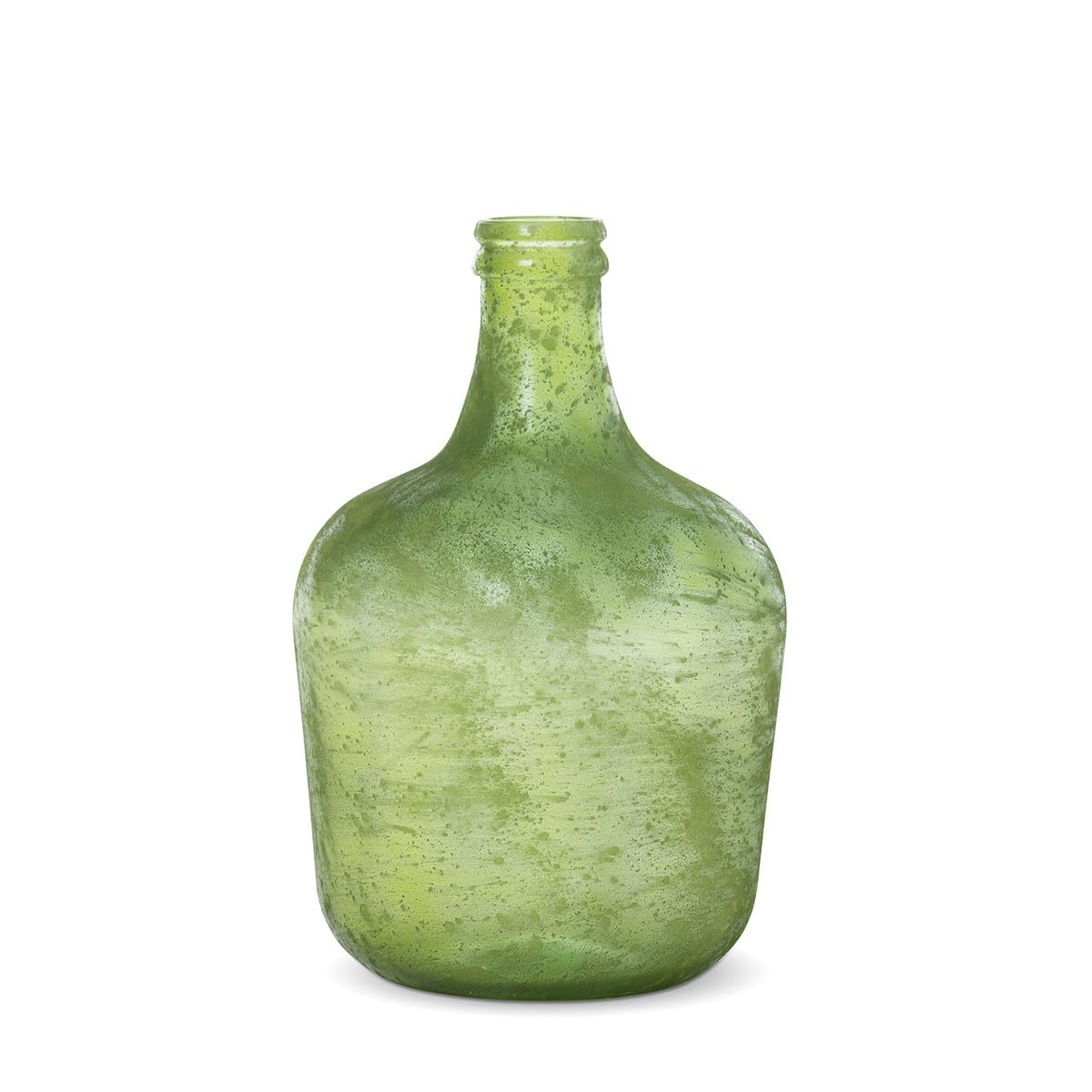Vintage Green Glass Bottle - Park Hill Collection Cellar Bottle, Medium Size for Wine Storage & Home Decor | Perfect for Wine Cellars, Kitchen Countertops & Rustic Farmhouse Decor
