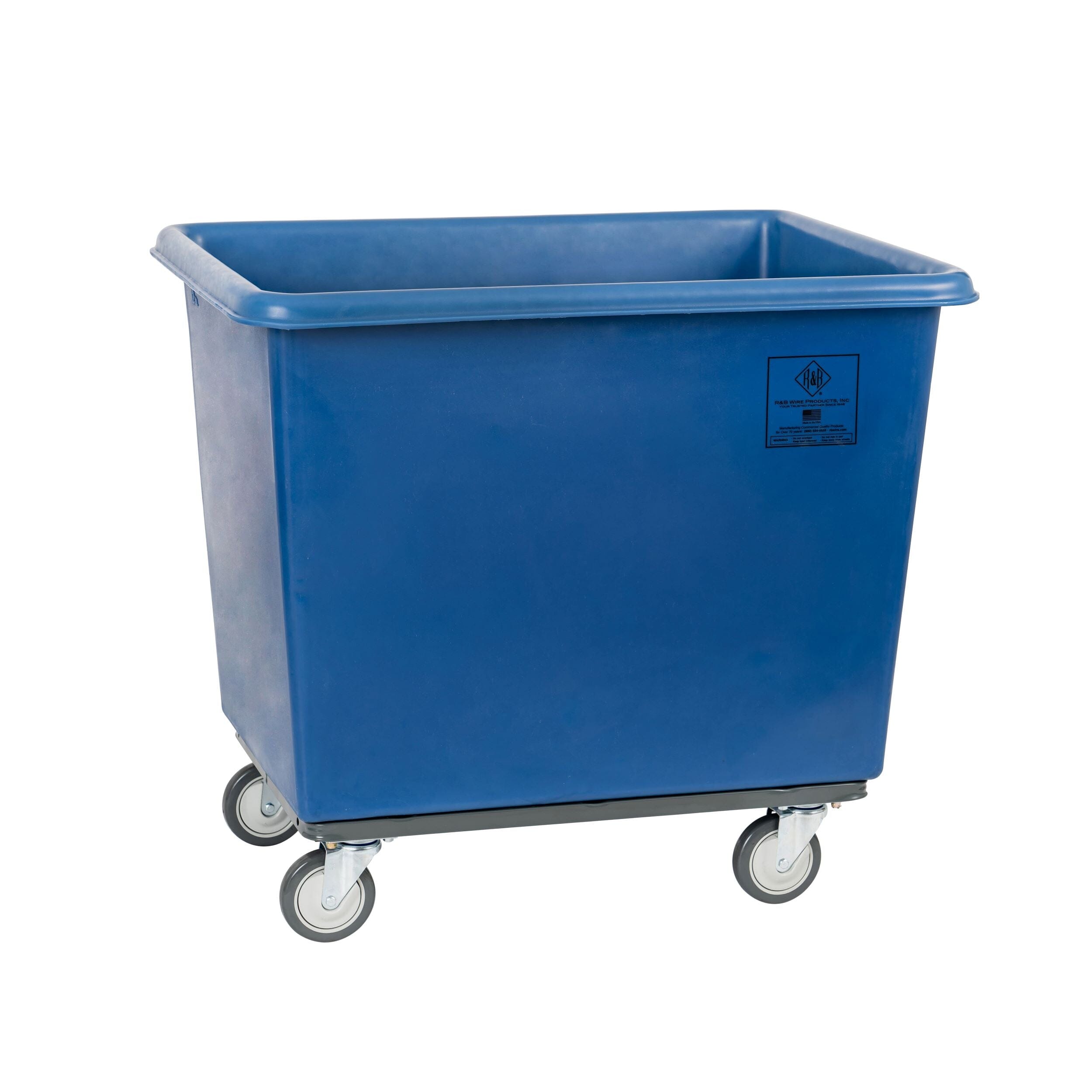 Heavy Duty Poly Truck Cart - 8 Bushel Capacity for Gardening, Landscaping, and Farm Use