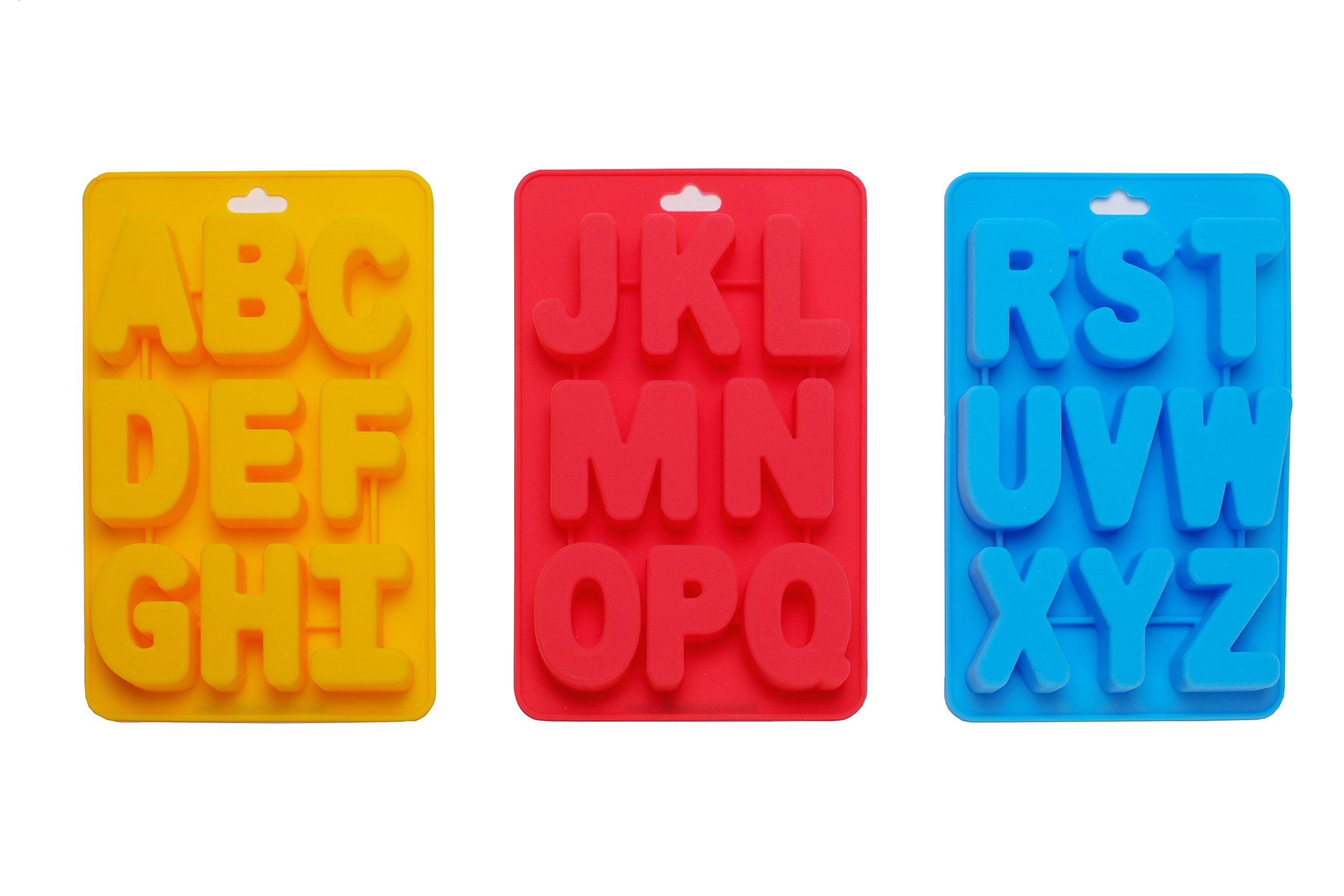 Silicone Alphabet Letter Mold A-Z - 1.5