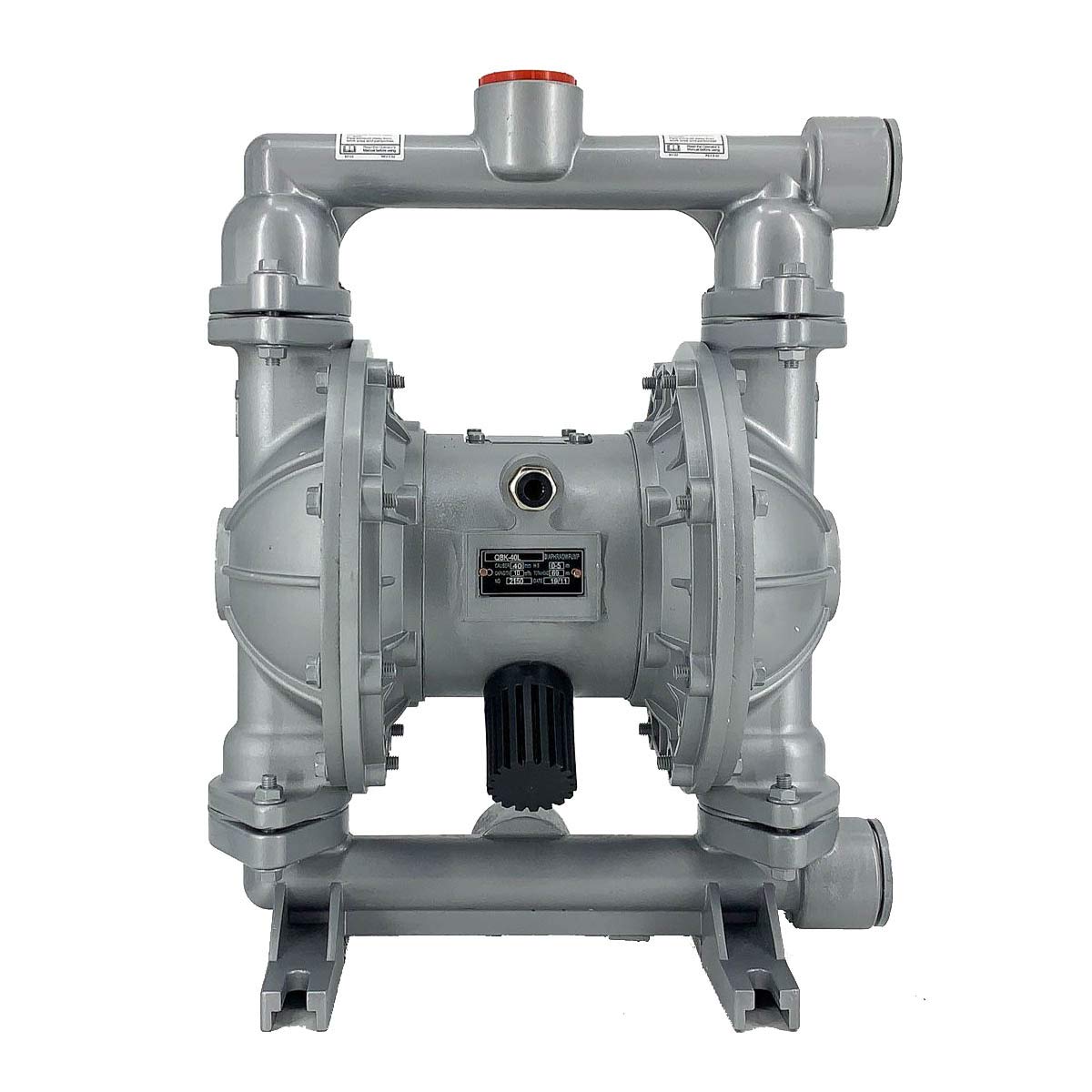 1.5 Inch Double Diaphragm Pump - 44GPM Air Operated Diaphragm Pump, Aluminum Alloy Construction for Low Viscosity Fluids - Ideal for Diesel, Kerosene & Waste Oil Transfer in Industrial, Agricultural and Marine Applications
