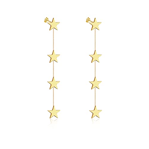 5_Gold Star Earrings