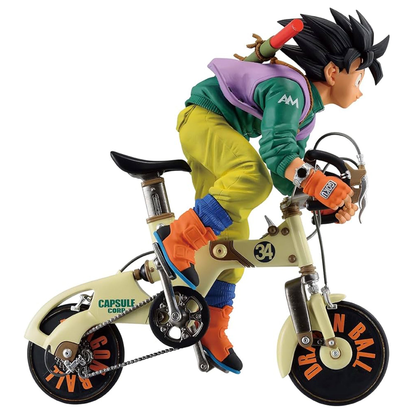 Bandai Dragon Ball Z Snap Collection Son Goku Ichibansho Action Figure - Anime Collectible for Display & Gifts