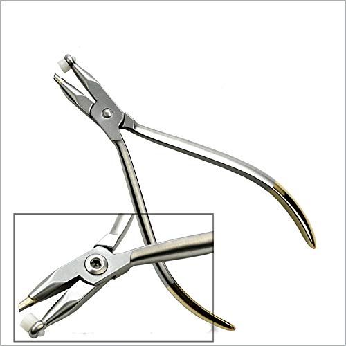 Stainless Steel Orthodontic Binder Removal Pliers - Dental Adhesive Scraping Tool for Braces & Retainers | Perfect for Orthodontists & DIY Teeth Alignment Care
