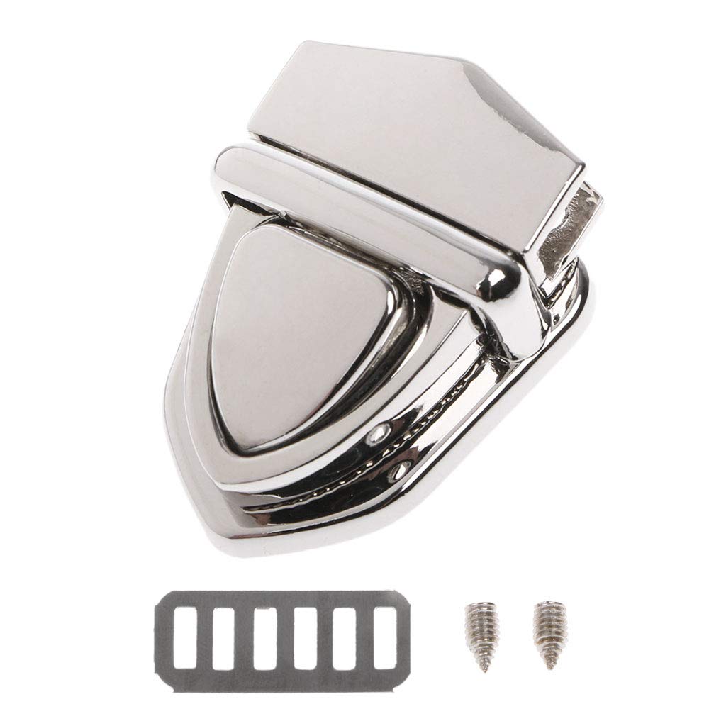 10Pcs Heavy Duty Metal Tuck Lock Clasps - Secure Buckle Replacement for Handbags, Luggage & Purses - Durable Bag Lock for Travel Accessories & DIY Repair Projects