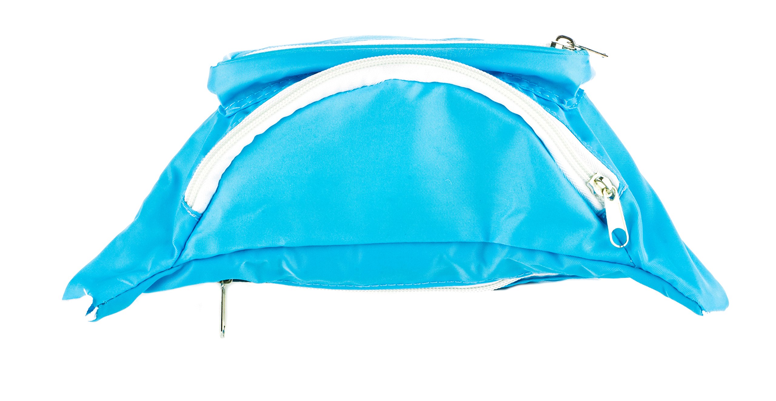 Premium Plain Fanny Pack for Men & Women - Light Blue Waist Bag | Perfect for Travel, Hiking, Running & Everyday Use