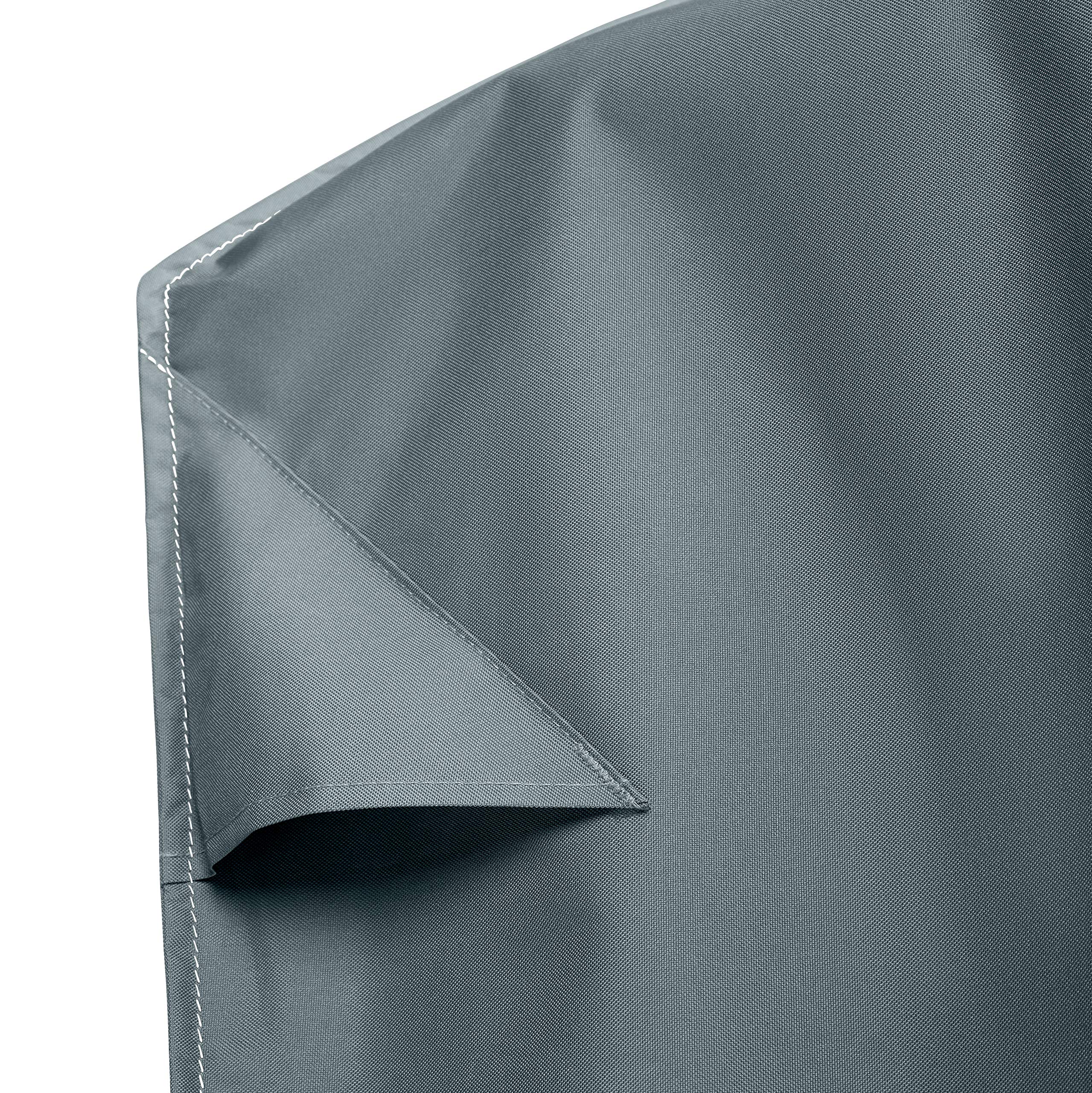 Storigami Water-Resistant 104 Inch Right-Facing Sectional Lounge Set Cover - Monument Grey | Easy Fold Patio Furniture Cover for Outdoor Sofa Protection | Weatherproof, Durable & UV Resistant for Deck, Backyard, and Poolside Use