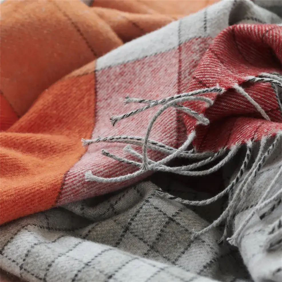 Handwoven Bankura Cotton Throw Blanket - Soft & Lightweight for Bed, Sofa, or Travel - Cozy Home Decor & Perfect Gift Idea