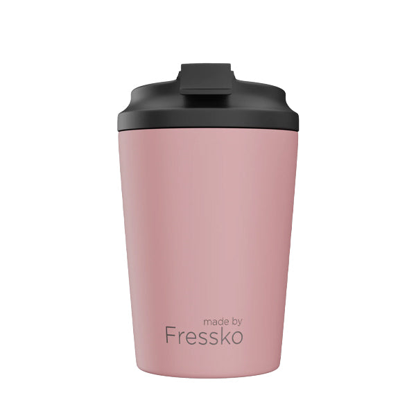 Fressko Reusable Ceramic Coffee Cup - Eco-Friendly Travel Mug for Hot & Cold Drinks | Perfect for Office, Camping & Outdoor Adventures