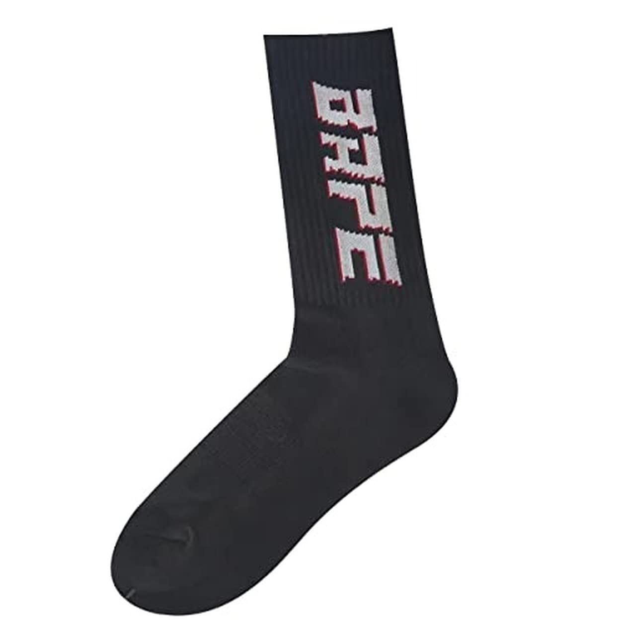 BAPE Shark Camo Men's Athletic Socks - Trendy Hip Hop Fashion Socks for Men | Streetwear, Gym & Casual Wear