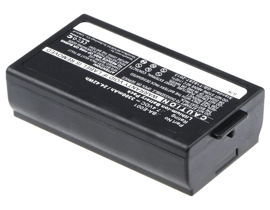 Synergy Digital High Capacity Li-ion 7.4V 3300mAh Replacement Battery for Brother PJ7 Printer - Perfect for Office Printing, Business Documents & Home Use
