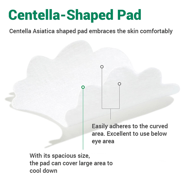 AMPLE:N Centel Calming Shot Toner Pads - 60 Count for Soothing & Hydrating Skin Care | Perfect for Sensitive Skin & Post-Workout Refresh