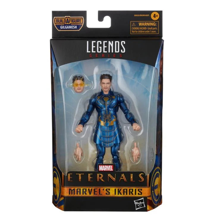 Eternals Marvel Legends Ikaris Action Figure with Gilgamesh BAF | Collectible Superhero Toy for Fans & Display | Perfect for Marvel Collections, Gift Giving, and Cosplay Accessories