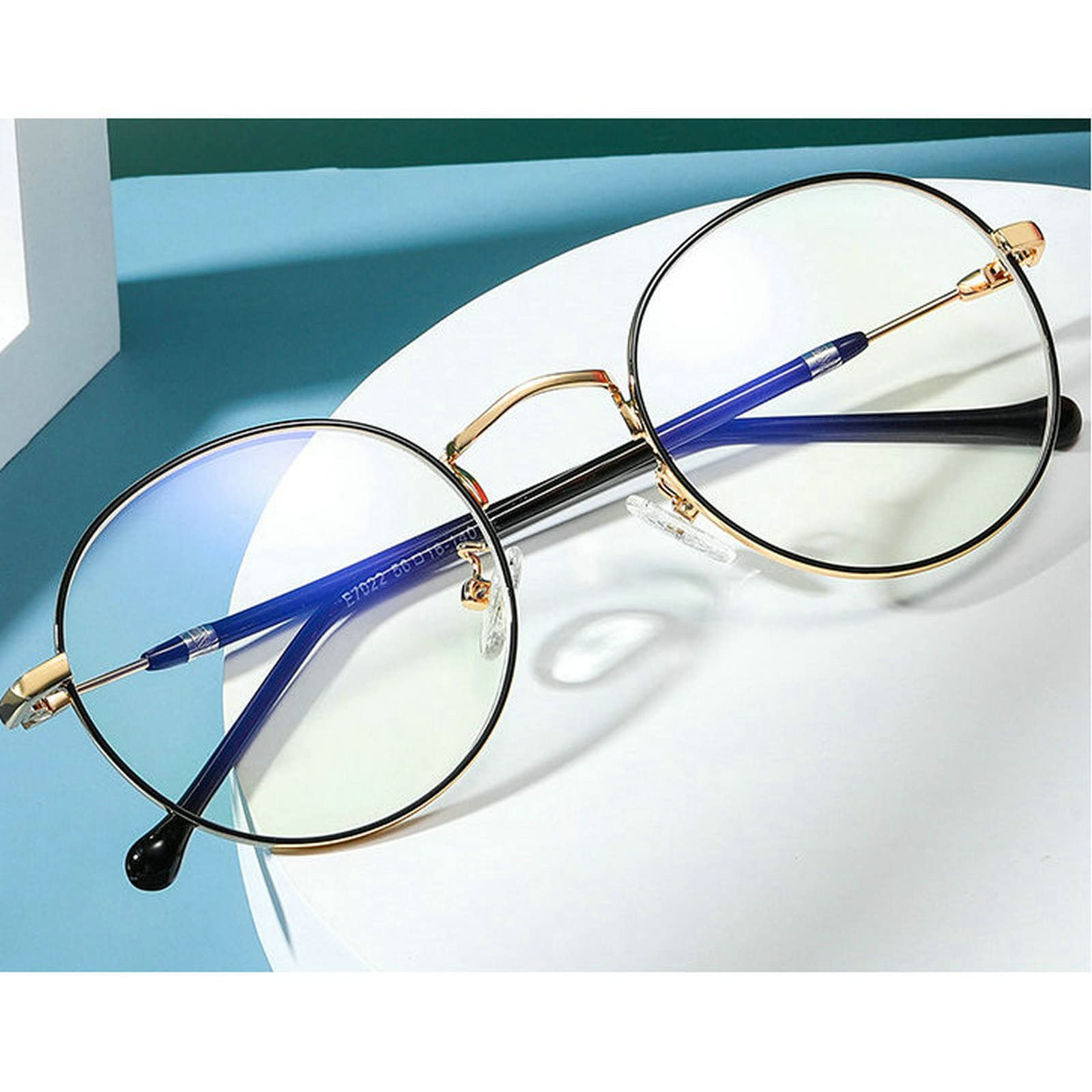 Round Bifocal Reading Glasses with Photochromic Lenses for Men & Women - Perfect for Indoor & Outdoor Use