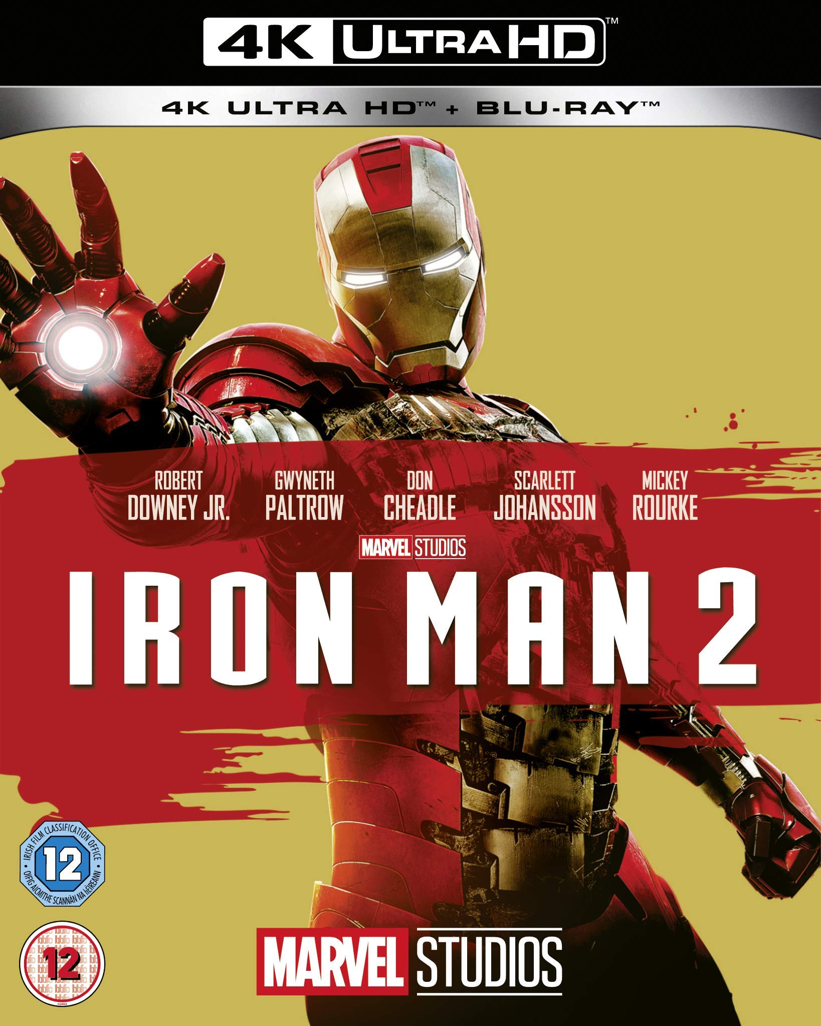 Iron Man 2 4K UHD Blu-ray (2019) Region Free - Perfect for Movie Nights & Marvel Collection