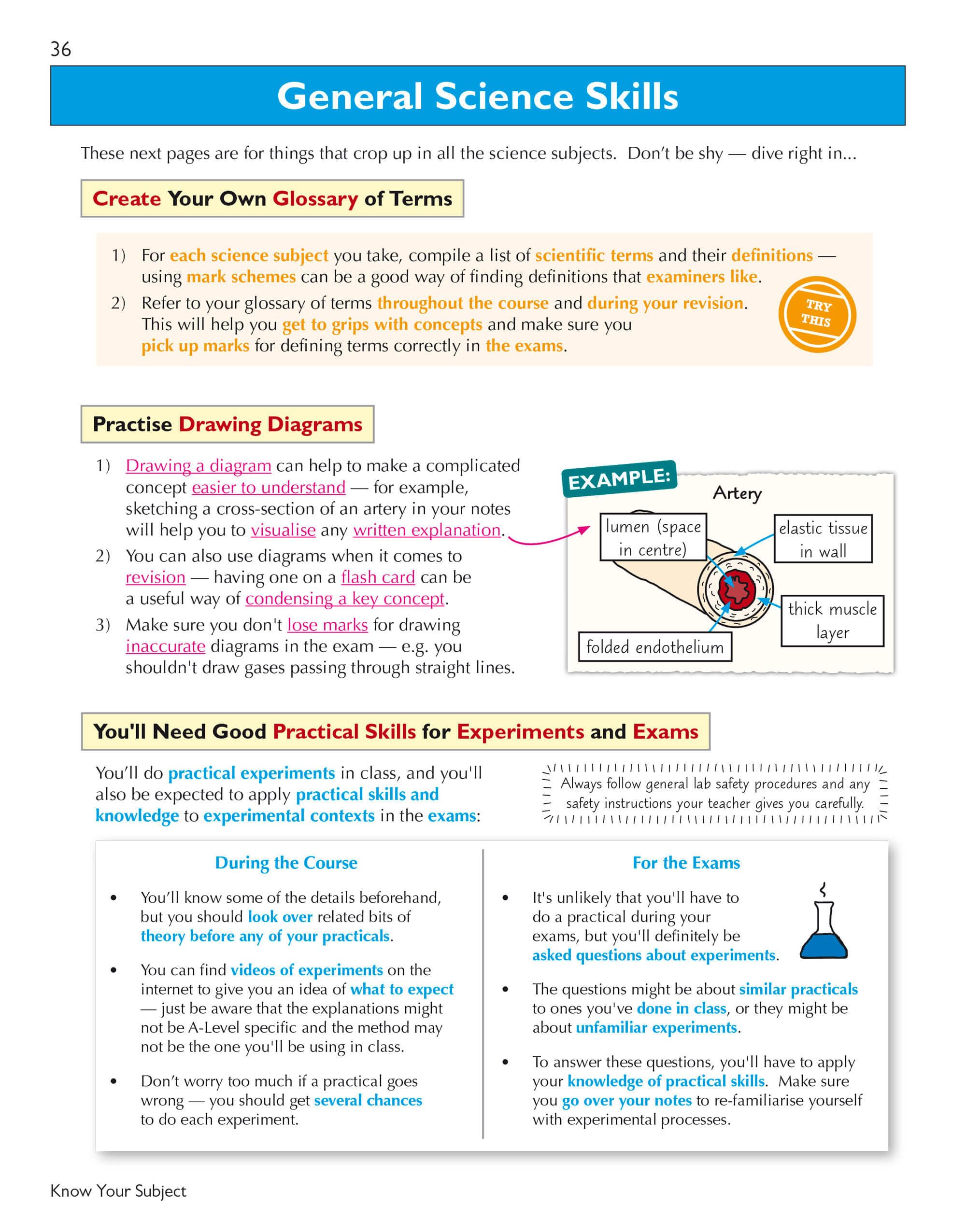CGP A-Level Study Guide & Planner: Expert Revision Skills, Tips & Video Tutorials for 2025-2026 Exams | Perfect for High School Students Preparing for College Entrance