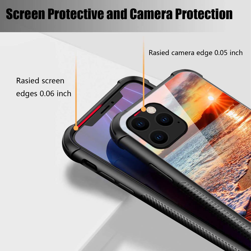 Premium Shockproof iPhone 13 Pro Max Case with Sunset Design - Slim Fit 6.7 Inch Protective Cover | TPU Material, Camera Protection & Lightweight for Women | Perfect for Daily Use, Travel & Outdoor Activities