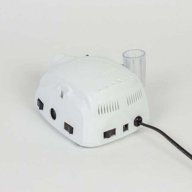 Original Saeyang Marathon Champion 3 White + SH20N 30K RPM Professional Nail Drill Machine for Salon & Home Use - High-Speed E File for Acrylic Nails, Gel Polish & Nail Art