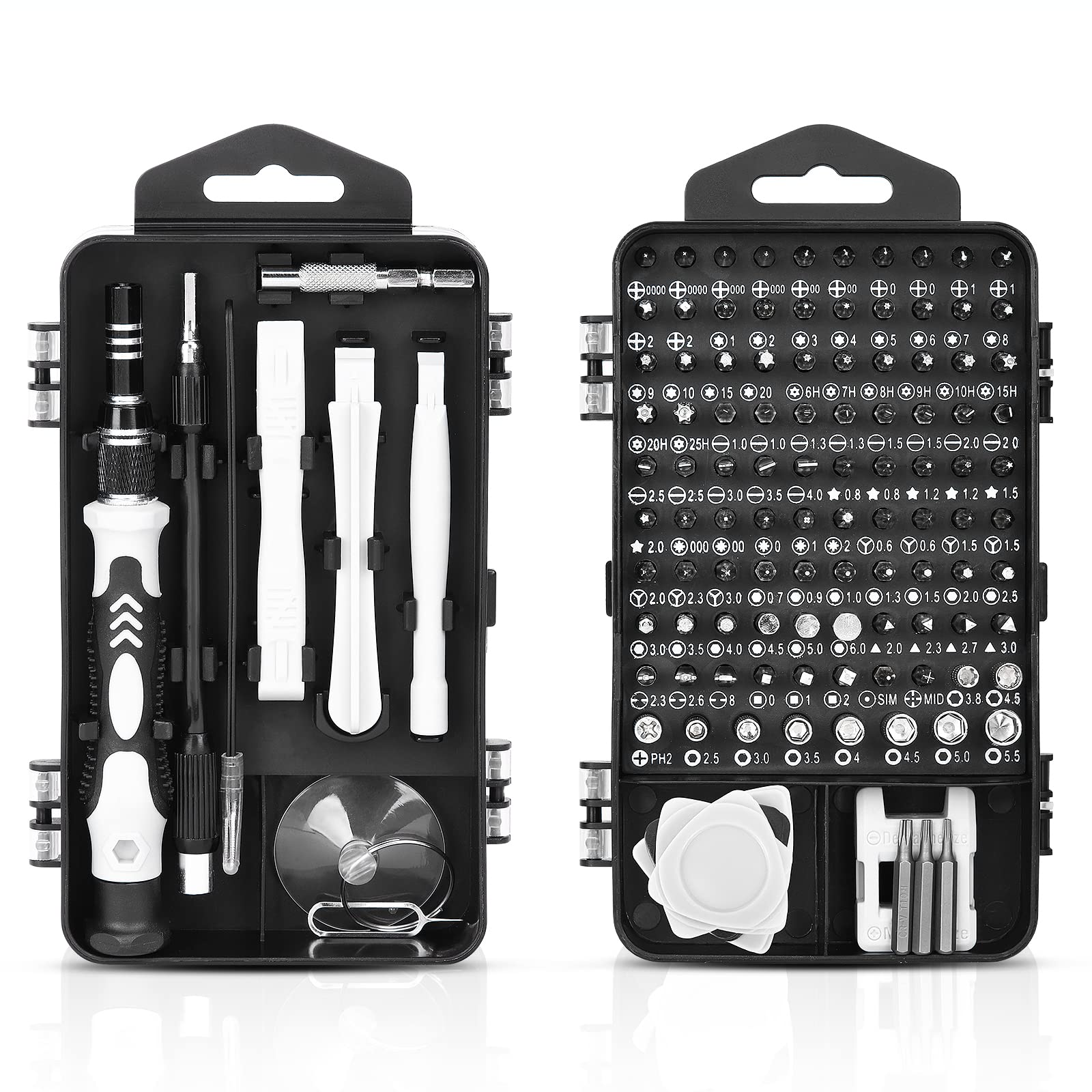 UrbanX 122-Piece Magnetic Precision Screwdriver Set with 120 Bits - Professional Electronics Repair Tool Kit for Smartphones, Laptops, Xiaomi Mi 9 SE - Perfect for DIY, Home & Office Repairs