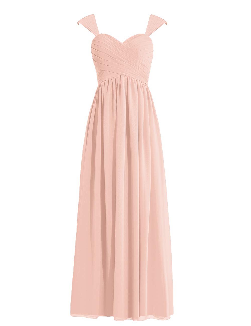 Elegant H.S.D Long Prom Dresses & Formal Evening Gowns with Cap Sleeves - Perfect for Bridesmaids, Homecoming, and Black Tie Events