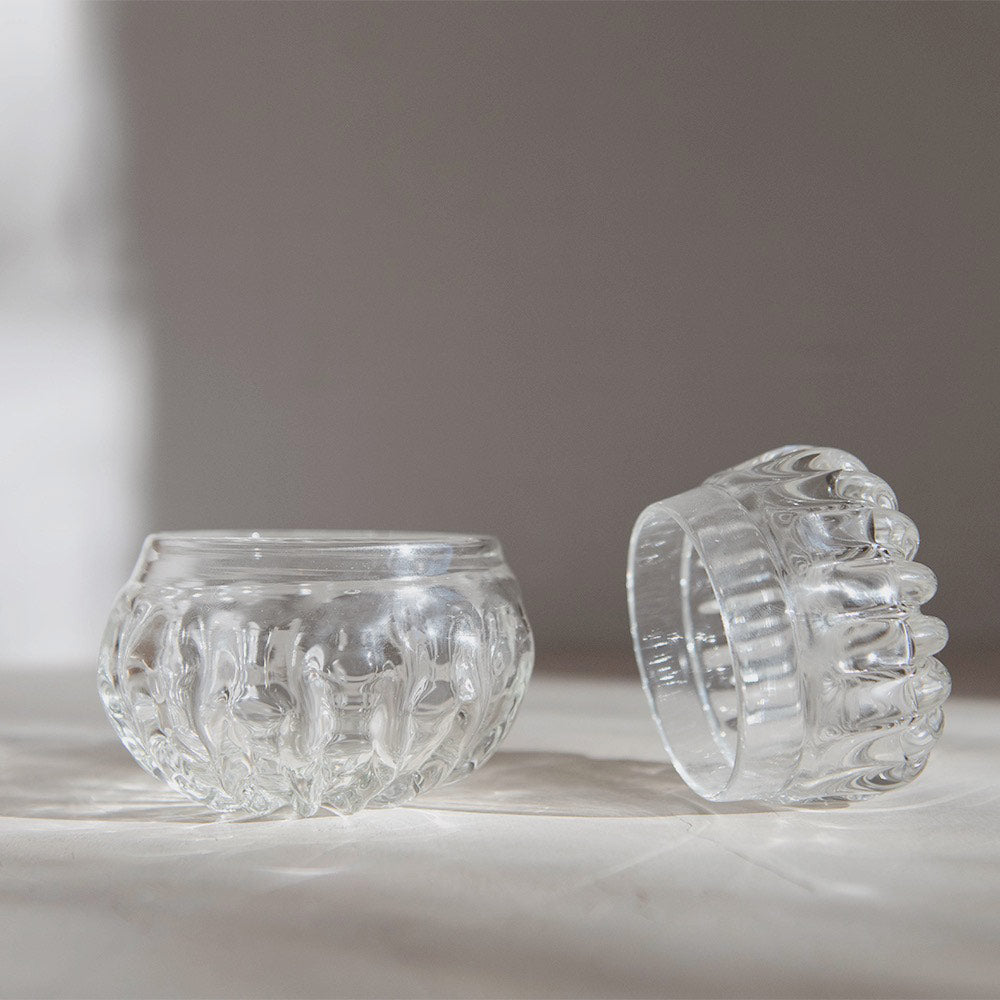 Handblown Heirloom Glass Sipper - Premium Quality Grand Drinking Cup for Tea, Coffee & Cocktails - Perfect for Home, Office & Gifting