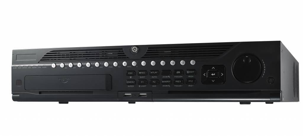 DS-9632NI-I8 32 Channel Network Video Recorder with 8x SATA & Dual LAN Ports - Ideal for Business Security Surveillance and Multi-Camera Monitoring Systems