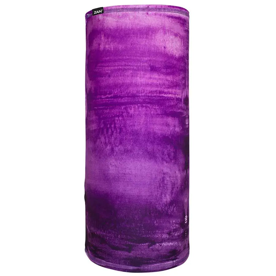 ZANheadgear Purple Ombre Motley Tube Scarf - Stylish Hair Cover for Women, Fashionable Head Wrap for Outdoor Activities, Yoga, Running & Beach Wear