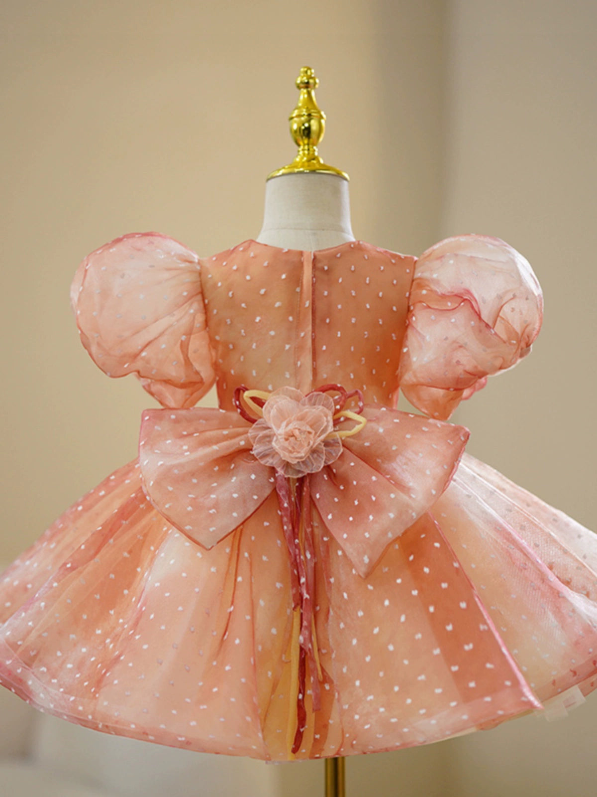 Adorable Baby Girl Puffy Fairy Tale Princess Dress for Toddler Birthday Party | Elegant Party Gown for Special Occasions & Photo Shoots