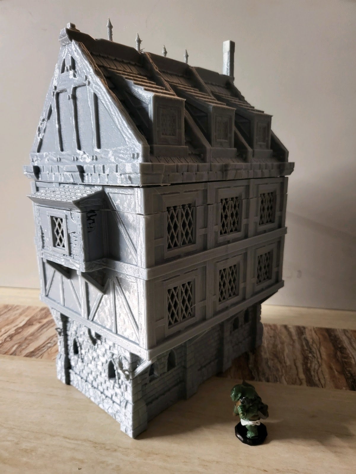 Ulvheim Inn Bar Keep - 28mm Scale Miniature Terrain for Warhammer & Dungeons & Dragons RPG - Perfect for Tabletop Gaming Scenes & Diorama Displays