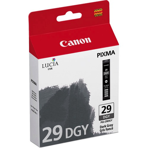 Canon PGI 29 Dark Gray Ink Cartridge - Compatible with Select Canon Printers - Perfect for Home, Office & Photo Printing