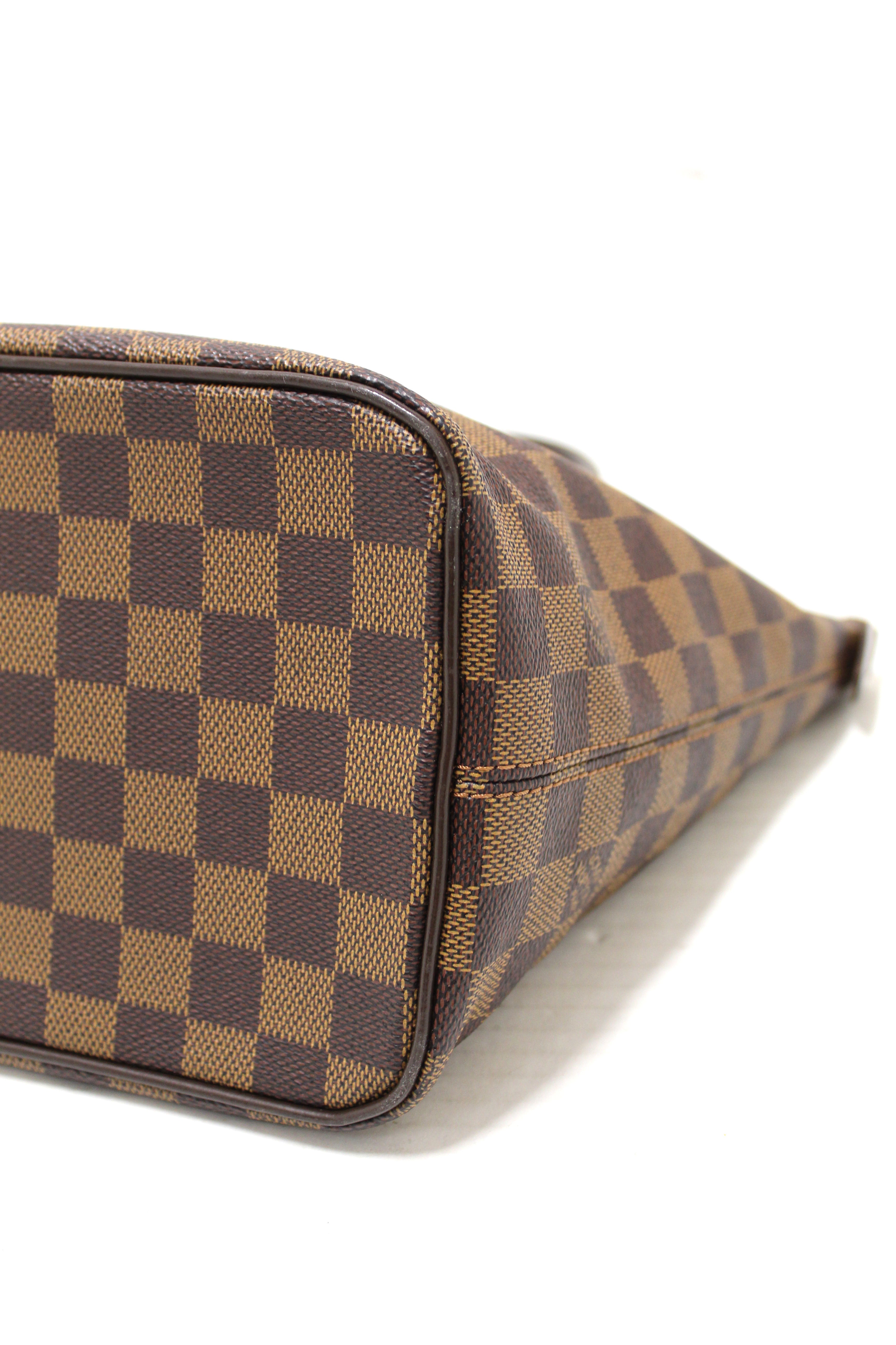 Authentic Louis Vuitton Damier Ebene Saleya PM Handbag - Luxury Designer Tote Bag for Women, Perfect for Work, Travel & Everyday Use